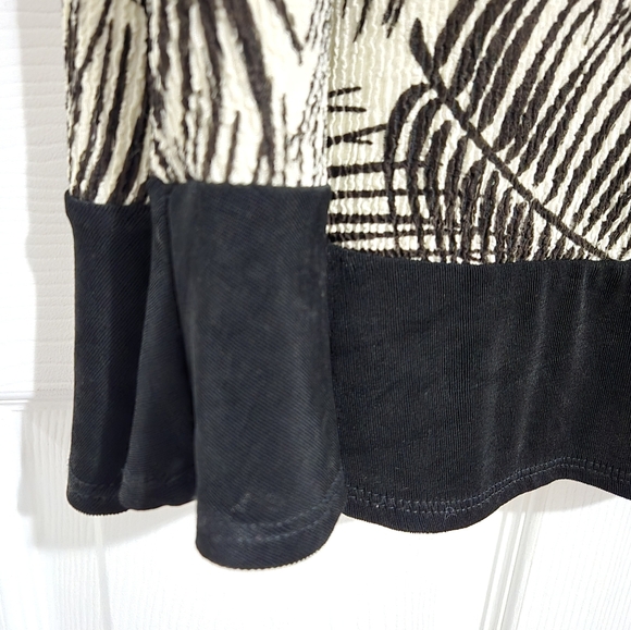 AMANDA Island Skirt Maxi Size 2X Stretchy Bohemian Vaca Semi-Casual USA Vintage - Picture 6 of 10